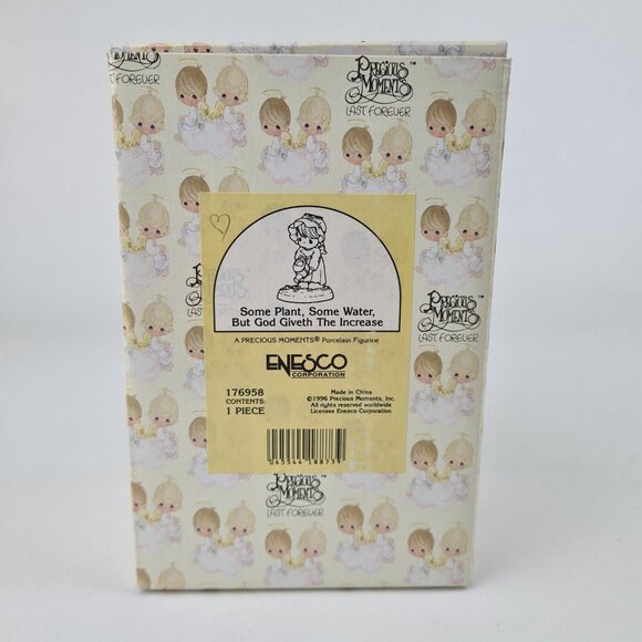 Precious Moments 176958 Some Plant Some Water But God Giveth The Increase New - Picture 7 of 7